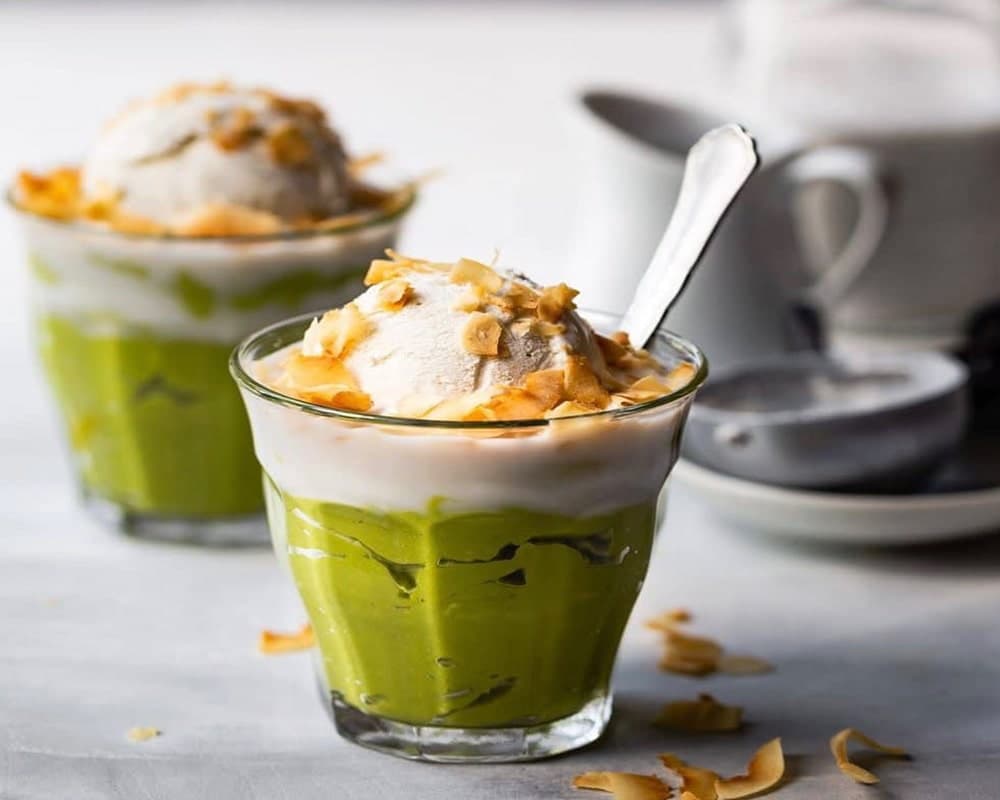 Avocado ice cream